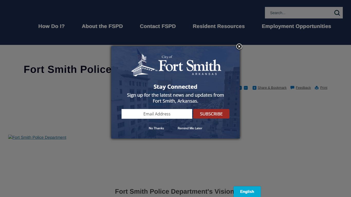 Fort Smith Police Department | Fort Smith, AR